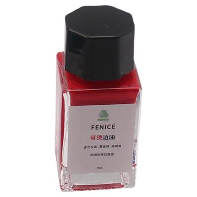 黑色可烫边油皮具植鞣革封边剂意大利芬尼斯FENICE皮边缘修复修补