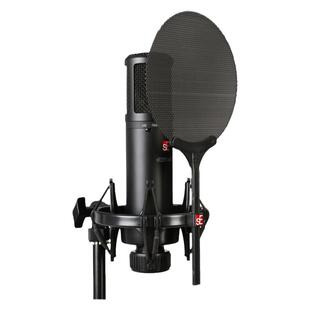 美国sE 2200专业电容麦克风录配音大振膜人声话筒主播直播K歌套装