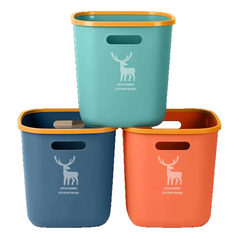 垃圾桶家用大容量大号压圈无盖厕所宿舍厨房客厅现代简约新款纸篓