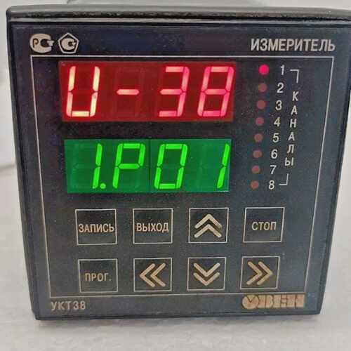 OWEN UKT38 8- CHANNEL TEMPERATURE CONTROLLER 220V 50HZ 6VA I
