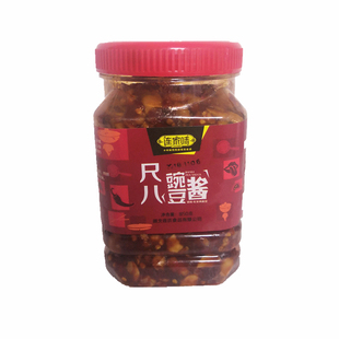 湖北特产荆州监利尺八豌豆酱豆瓣酱辣椒酱辣酱下饭菜 包邮850克