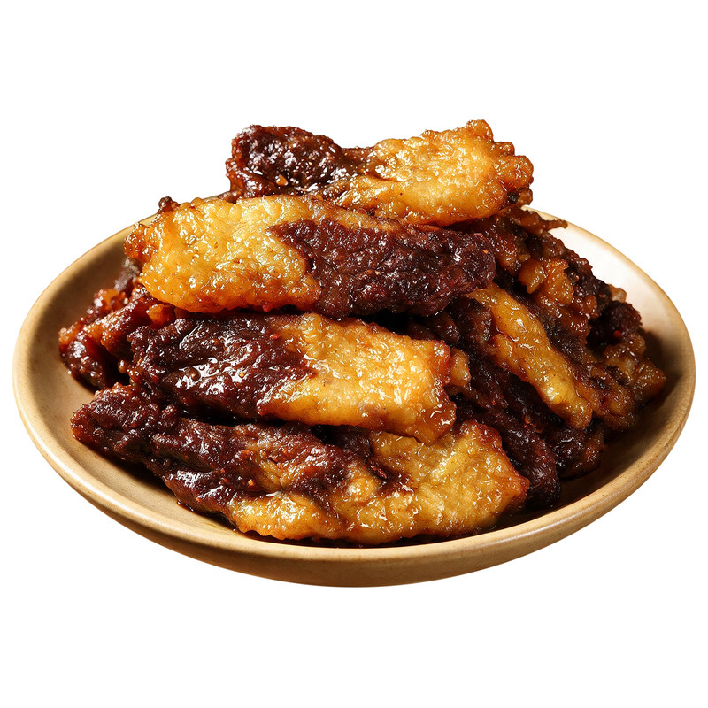 盛侨行内蒙特产牛胸口肉风干烤胸口油牛肉干肥瘦相间下酒即食零食
