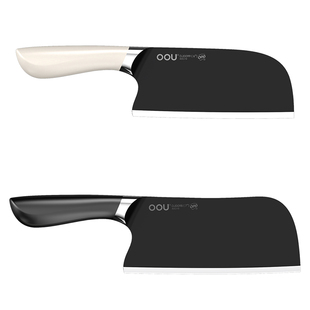 OOU流星菜刀家用斩切两用刀厨房刀具切菜切肉刀不锈钢抗菌砍切刀