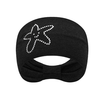 PCLA海星烫钻设计吸汗弹力发带