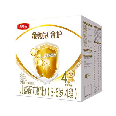 伊利金领冠育护4段奶粉1200g盒装