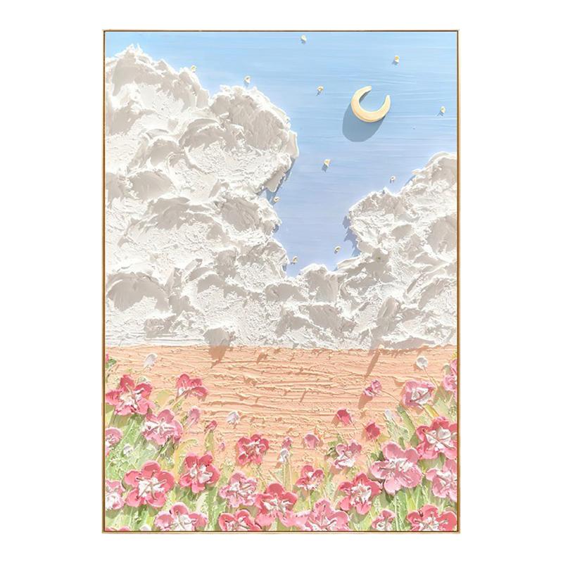 ins奶油风艺术客厅装饰画温馨