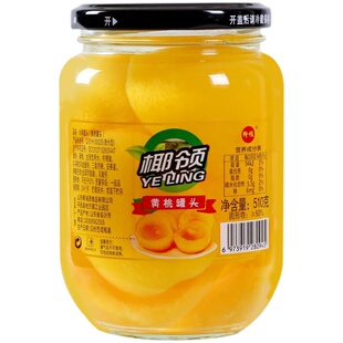 新鲜黄桃罐头4罐黄杏雪梨什锦水果味饮品山楂糖水瓶装办公室解馋