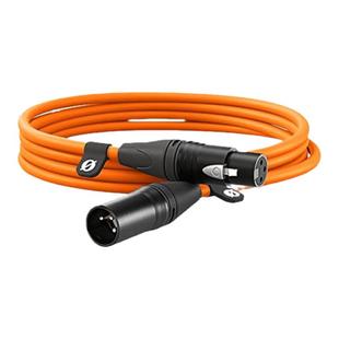 【日本直邮】Rode罗德 麦克风电缆 优质 XLR电缆 3m 橙色 XLR3M-