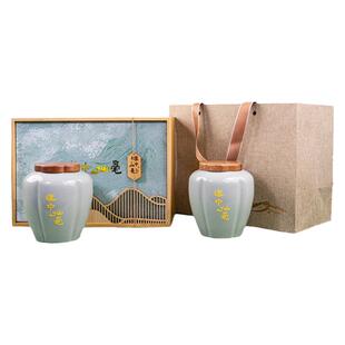 2025春季新茶汉江春汉中仙毫礼盒装春季明前绿茶雀舌小罐茶礼盒装