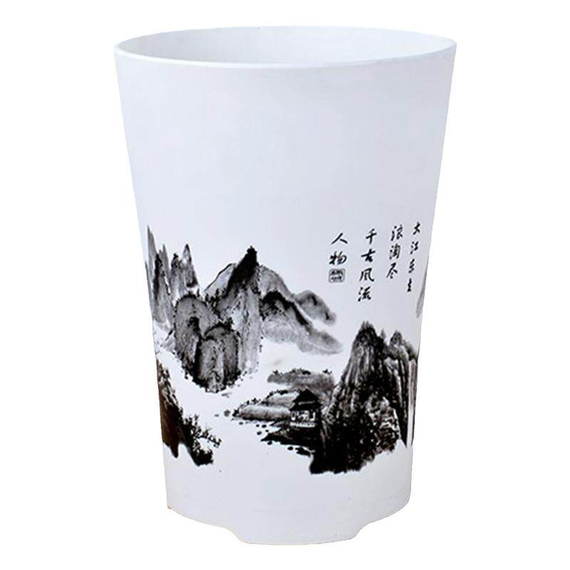 绿植高筒客厅现代树脂加厚花盆