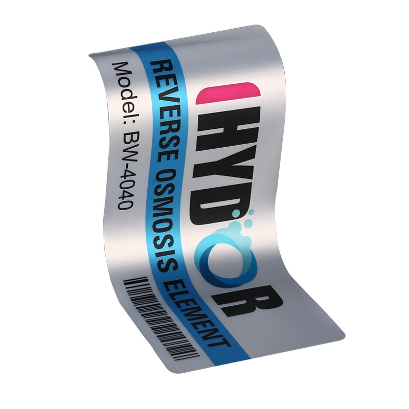 亚银不干胶标签定做拉丝银金哑银贴纸定制pvc防水合格证铭牌印刷