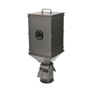 荒野猎人纯钛轻量颗粒仓柴火炉燃烧器户外露营大容量可拆卸燃料斗