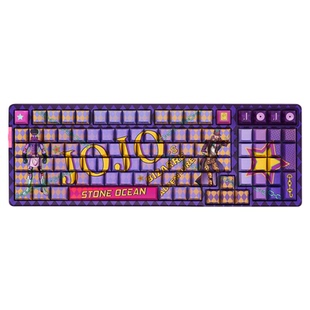 VGN V98proV2极地狐轴JOJO联名键鼠套装电竞游戏客制化双模鼠标