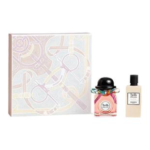欧洲直邮Hermes爱马仕Twilly晚香玉丝巾女士香水50ml+身体乳40ml