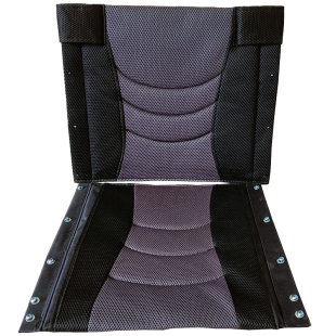 轮椅坐垫靠背全套加厚海绵牛津布五孔透气座垫残疾老人轮椅车配件