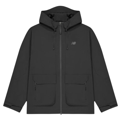 NEW BALANCE/NB2025秋运动休闲连帽梭织防风夹克外套男NAF35231