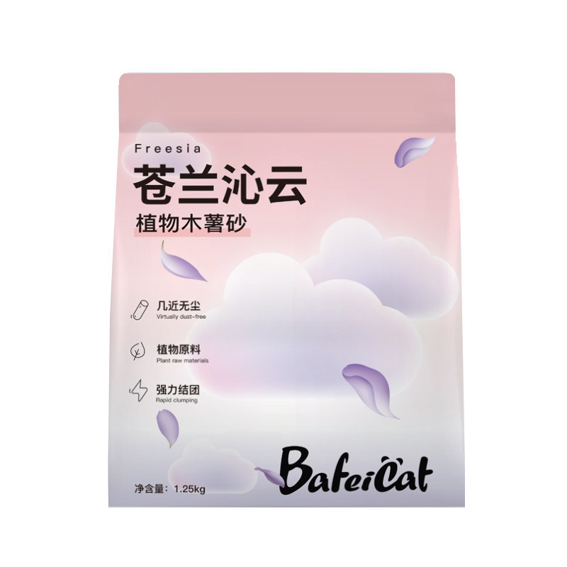 BaFeiCat苍兰沁云木薯猫砂10kg
