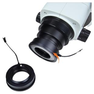 pdok显微镜偏振光源环形灯手机电子维修专用灯LED亮度可调高端看金属检测消除防止过滤反光OK468WX偏光防眩光