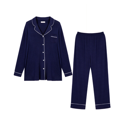 莫代尔长裤宽松胖mm200家居服