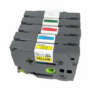 适用兄弟标签机色带18打印纸