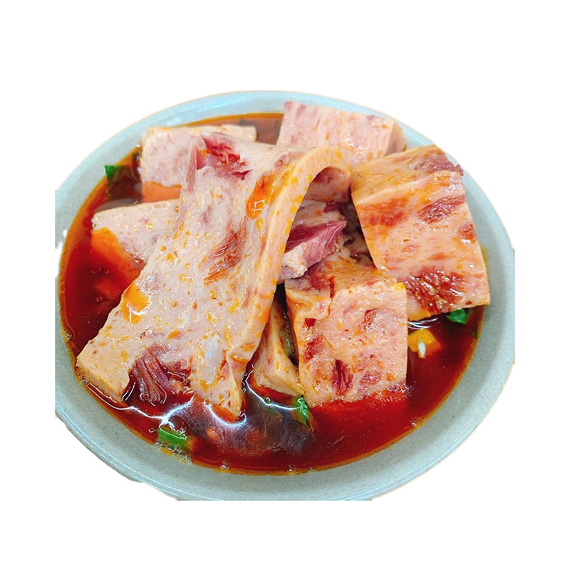 成都老牌爱妻牛排火锅店实体店同款午餐肉罐头速食满满都是肉