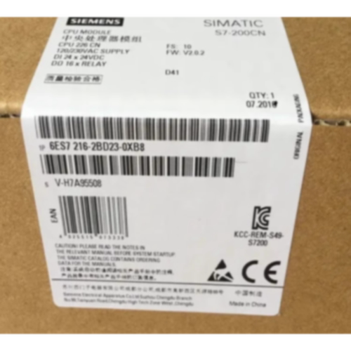议价6ES72162BD230XB8西门子S7-200CPU模块6ES7216-2BD23-0XB8现