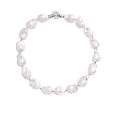 安铂洛利巴洛克珍珠项链