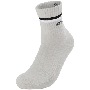 YONEX尤尼克斯羽毛球袜子男款三双装加厚毛巾底吸汗透气145134