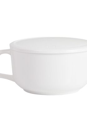 餐具碗陶瓷带把手带盖