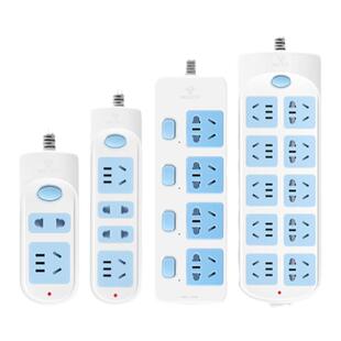 公牛插座插电板带线多孔位排插长线5米3米红牛插板正品接线板插座