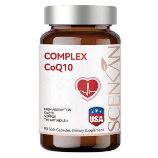 scenkan正品原装还原型进口辅酶q10官方旗舰店备孕呵护心脏软胶囊