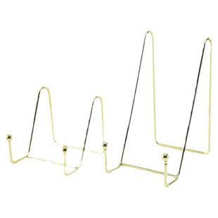 装饰盘子奖牌相框支架展示盘架证书营业执照架托平板书本铁艺托架