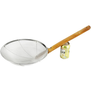 大漏勺过滤网大号不锈钢笊篱厨房商用捞面勺捞篱漏网勺 滤网 厨师