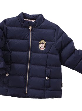 官方短款儿童羽绒服拉比