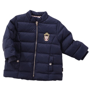 拉比官方旗舰儿童羽绒服2024冬款男女宝宝羽绒保暖外套中国风羽绒