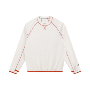 ATRY华夫格长袖速干T恤春季男户外防晒运动休闲撞色结构打底衫女