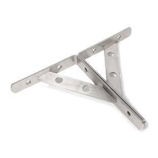 加厚不锈钢三角支架托架承重墙上隔板层板托固定置物架支撑三脚架