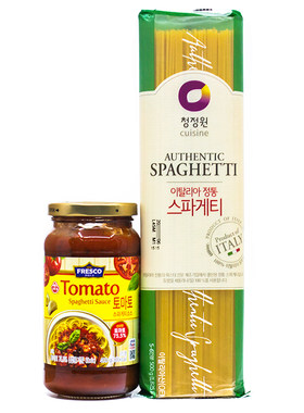 韩国清净园意大利面条及调味酱