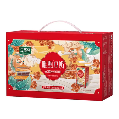 唯甄豆奶礼盒250ml*16盒