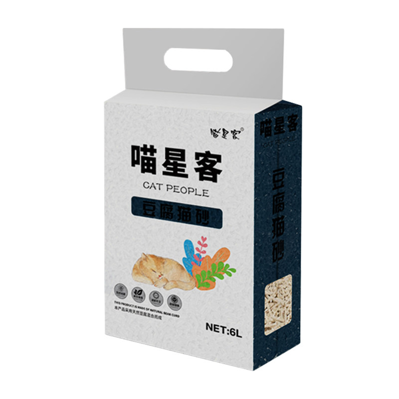 喵星客豆腐猫砂4包装抑菌可冲厕