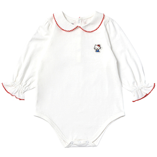 MARLMARL 三丽鸥联名HELLO KITTY限定女宝连体衣宝宝礼服新年礼物