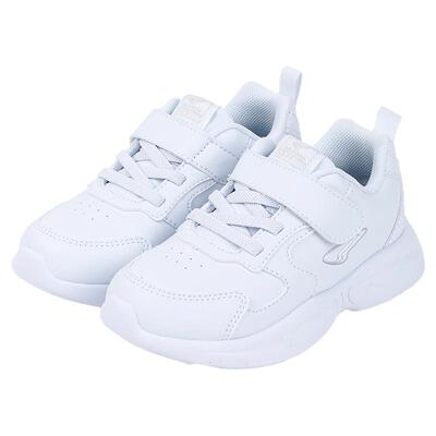 江博士男女儿童小白鞋