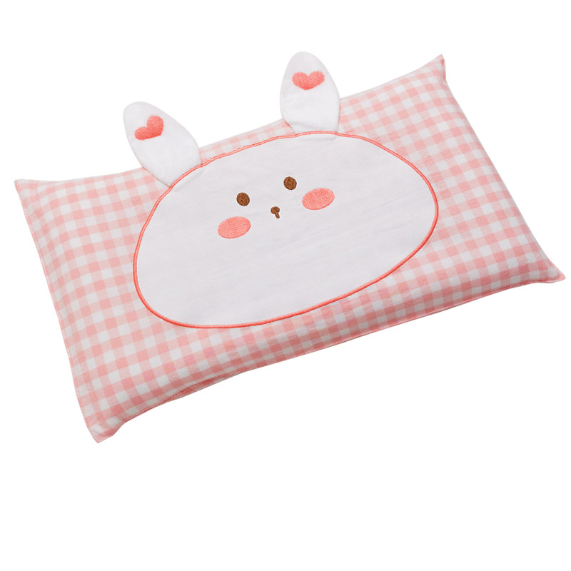 儿童枕头1-3-6岁宝宝专用护脊幼儿园低枕A类小学生整头枕套荞麦壳