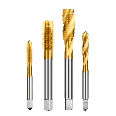 蓝胜高硬度镀钛细牙丝锥