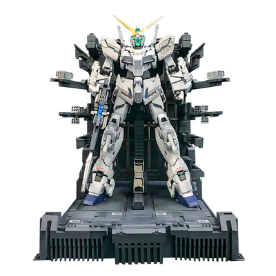 万代独角兽卡版发光觉醒高达模型