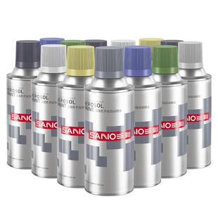 三和自喷漆金属防锈漆汽车轮毂改色金色喷漆银色漆银粉漆黑色油漆