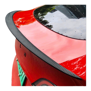 实心真干碳！特斯拉碳纤维尾翼焕新model3model y尾翼扰流板改装