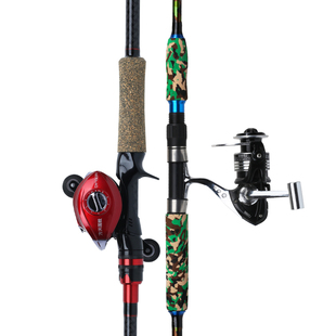 雷强竿黑鱼竿超硬重雷轻雷竿打黑专用路亚竿套装水滴轮全套锚杆
