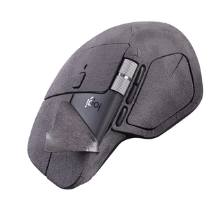 膜捷仕MX Master3S鼠标贴全包防滑Master4 2翻毛皮手感吸汗贴膜