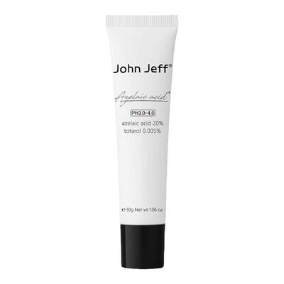 JohnJeff10%壬二酸+1%水杨酸面霜祛痘去闭口去痘印杜鹃花酸15ml